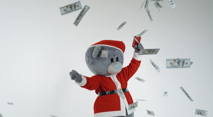 Will December Bring A 'Santa Claus Rally' For The SPY? Here's What The Chart Says