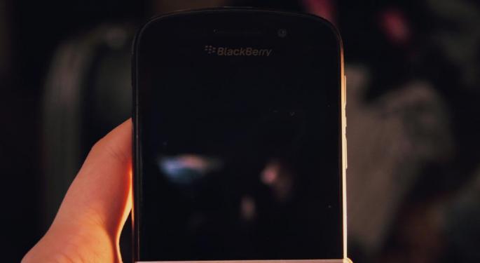 ¿Por qué BlackBerry cotiza a la baja hoy?