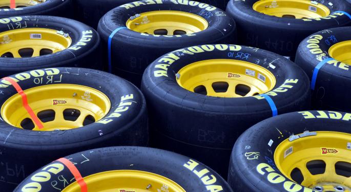 Goodyear in calo dopo la richiesta di Trump