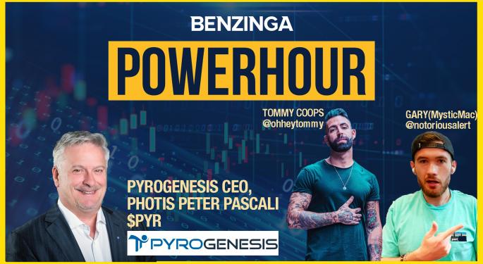 EXCLUSIVE: PyroGenesis CEO Talks Plasma, Company Financials On 'Power Hour'