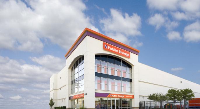 Public Storage Price Target Lowered At Argus On Expected SSS Slowdown