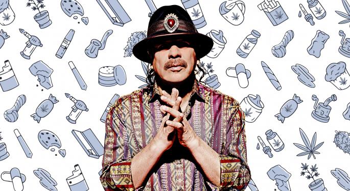 3 Weed Products Carlos Santana Can't Live Without