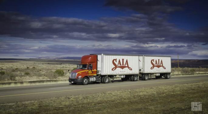 Saia's Q1 Outperformance Not Overshadowed By Bleak Near-Term