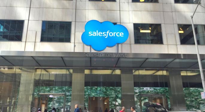 Salesforce Gains A Bull On The Strength Of Its Growth Story
