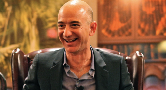 Inc Nasdaqamzn Amazon Ceo Jeff Bezoss Net Worth Tops Pre Divorce Height 5450