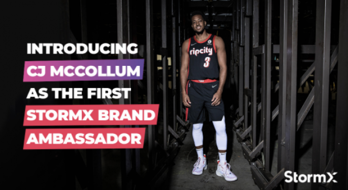 StormX Announces NBA Star CJ McCollum As Brand Ambassador