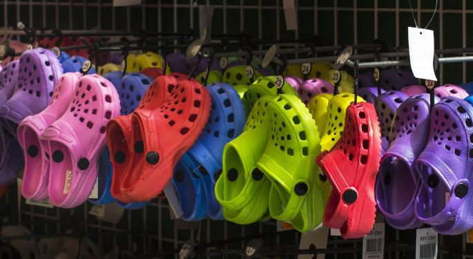 Crocs Gets An Upgrade On High Warm-Weather Demand
