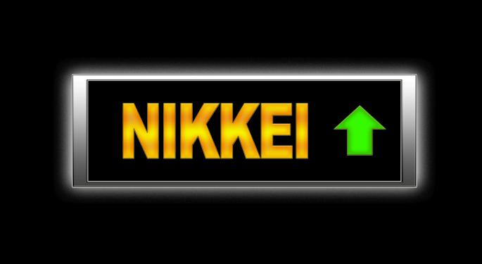 Nikkei Soars 5 Percent on Positive Economic Data