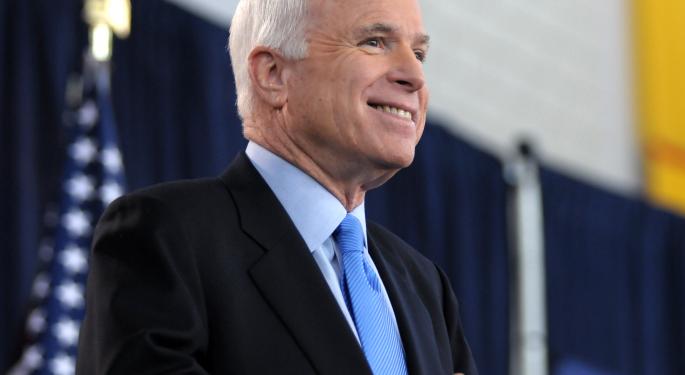 Sen. John McCain Discusses Senate Moving Past Border Security Debate 
