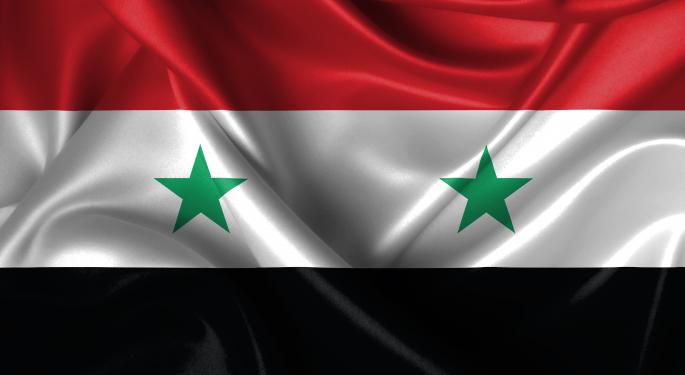 Brent Spikes On Possibility Of Military Action Against Syria