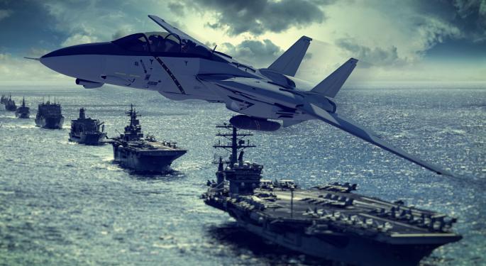 Short Interest Moves In Defense Stocks Ahead Of The Government Shutdown HII, RTN, UTX