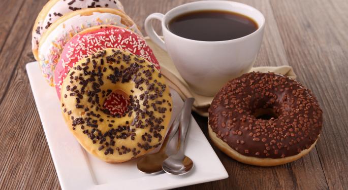 Coffee and Doughnuts on a Run