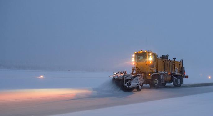 Record-Breaking Snowstorm Trudging Through Plains