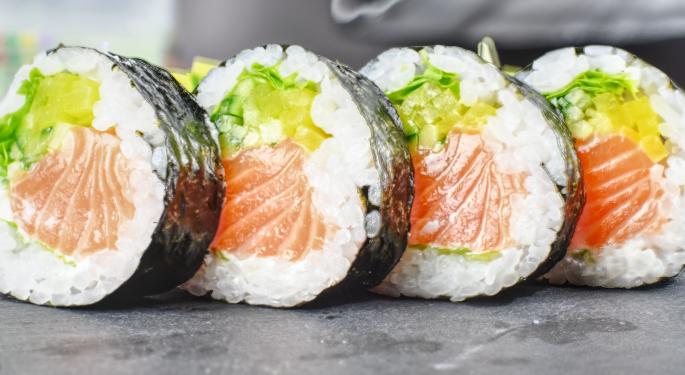This Sushi Chain Has A Better 1-Year Return Than Ford, GM, Tilray, AMD And Wells Fargo