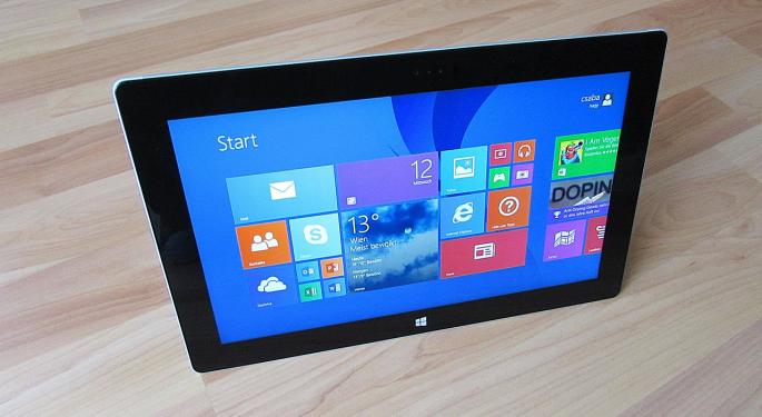 Wunderlich Lowers Microsoft 2015-2016 Estimates, But Keeps Valuation Premium