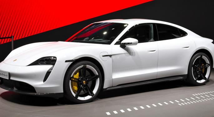 Porsche Suspends Electric Taycan Production At German Plant As Supply Chain Problems Bite