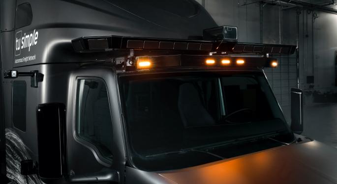 Cathie Wood Loads Up $2.8M In This Self-Driving Trucking Company As Shares Plunge 38% In A Week