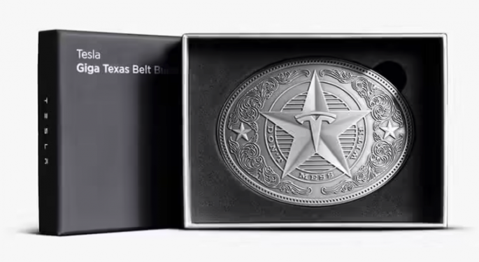 Tesla's 'Don't Mess With Tesla' Belt Buckle Sells Out: What Other Brand Items Does This EV Giant Sell?
