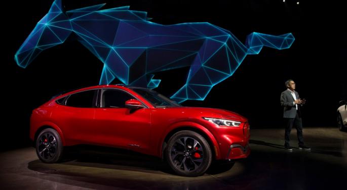 If You Invested $1,000 In Ford Stock When It Unveiled Mustang Mach-E, Here's How Much You Would Have Now