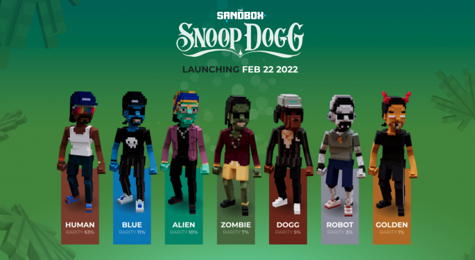 Snoop Dogg Avatar NFTs Coming Via The Sandbox: Here Are The Details