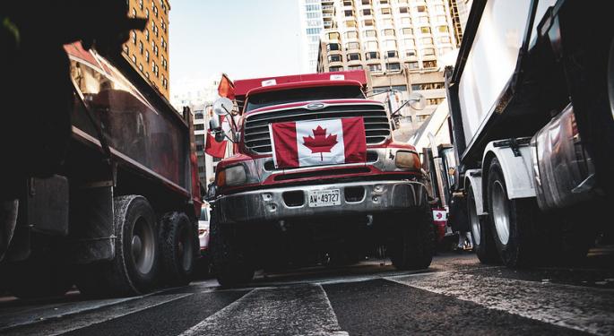 Analyst Says Canadian Truckers' Protest Has Big Implications For Bitcoin And Crypto