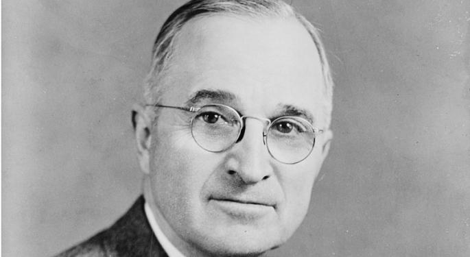 Truman Makes First Televised Presidential Address: This Day In Market History