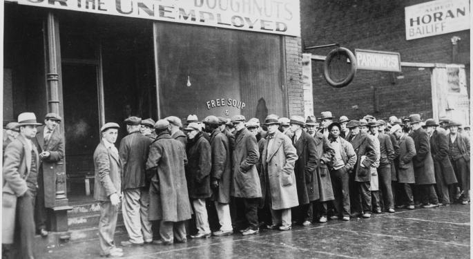 This Day In Market History: Dow Hits Great Depression Low