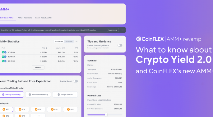 What To Know About Crypto Yield 2.0 And CoinFLEX's New AMM+
