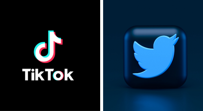 Twitter et TikTok : un aperçu des résultats au T2