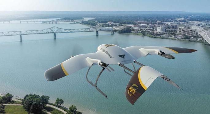 UPS Seeks To Accelerate Growth Of Drone-Delivery