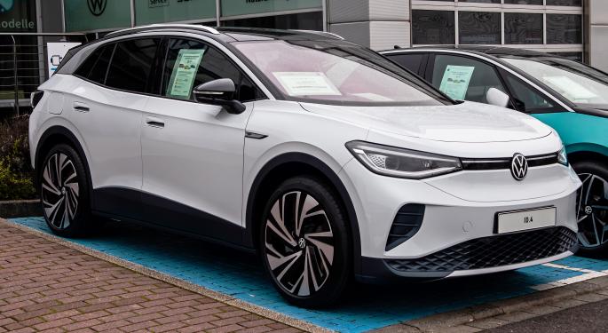 Volkswagen supera las entregas de Nio en China