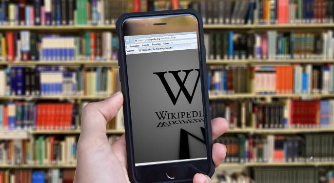 NFT Of Wikipedia's First Edit Sells For $750,000 At Christie's