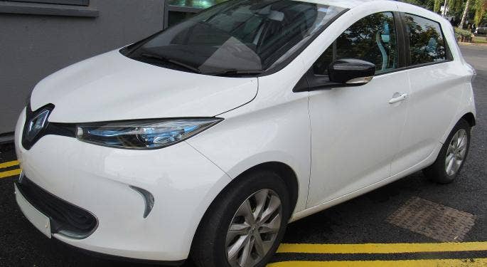 Renault, aumentano le vendite di auto elettriche