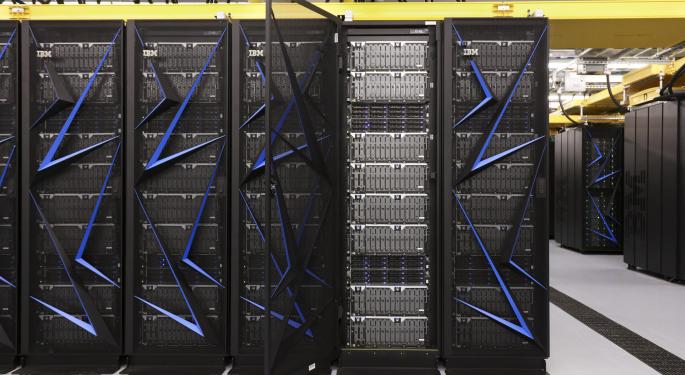 Perché le azioni IBM sono in aumento oggi?