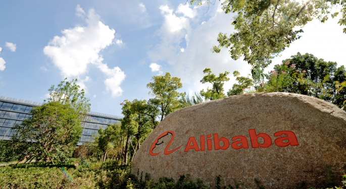 Alibaba sale borsa oggi