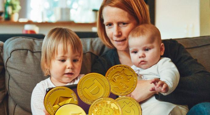 If You Bought Your Mom $100 In Bitcoin, Dogecoin And Ethereum For Mother's Day Last Year, Here's How Much She'd Have Now
