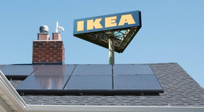 Consumers Can Soon Buy Solar Panels At IKEA: Here's When The National Rollout Begins