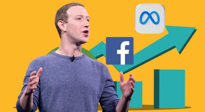 A Decade From Facebook's IPO: Here's How Much $1,000 Invested In 2012 Is Worth Today Vs. Big Tech Peers