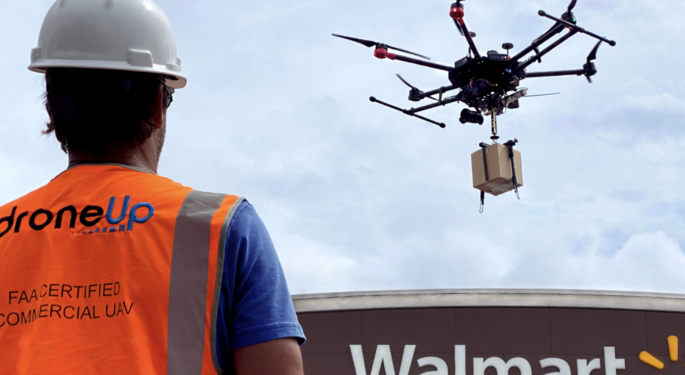 Walmart And DroneUp Expanding Drone Delivery To 6 States, 4 Million People