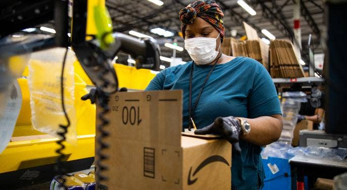 Il prezzo di Amazon non si vedeva dai tempi dell’IPO