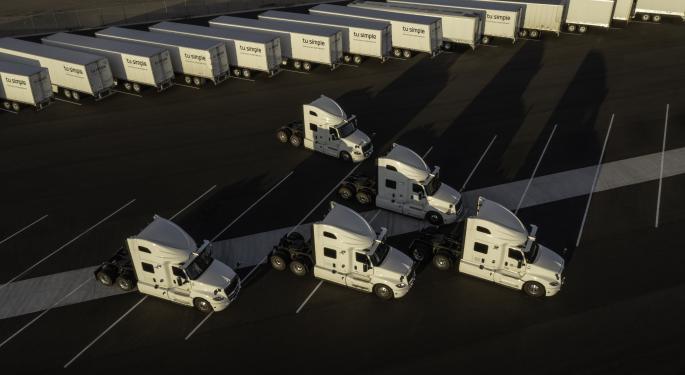 Cathie Wood Adds $329,000 More Of This Self-Driving Trucking Firm