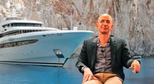 Superyate de 500M$ de Jeff Bezos atrapado en Holanda