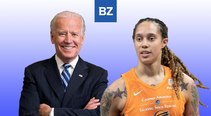 Biden Speaks To Brittney Griner's Wife Cherelle: He's Pursuing 'Every Avenue' To Bring WNBA Star Home From Russia