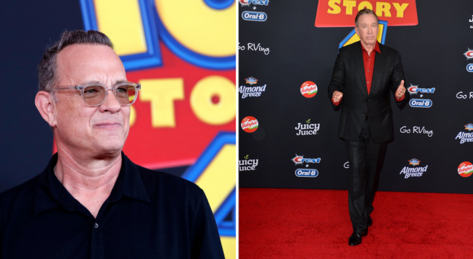 You've Got A Friend In Me: Woody Supports Best Friend Buzz Lightyear In Tom Hanks Interview