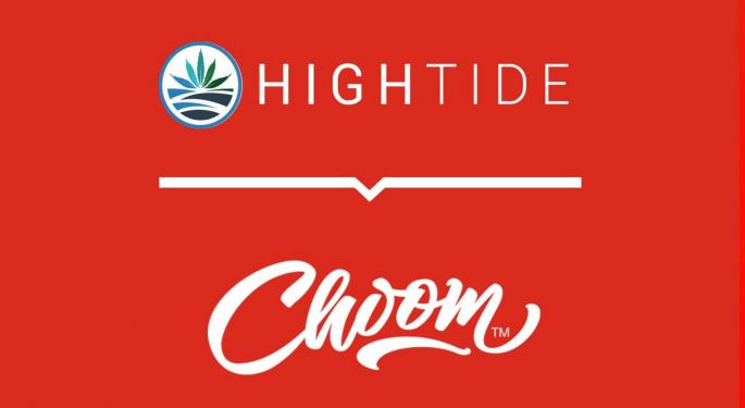 High Tide To Acquire Nine Operating Retail Cannabis Stores From Choom