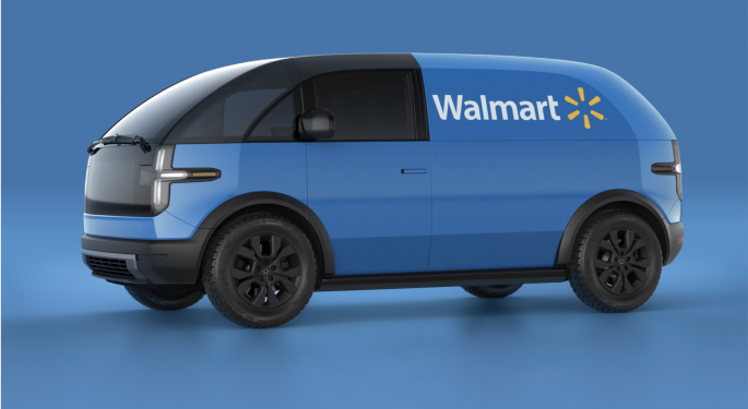 El acuerdo Walmart-Canoo espera revolucionar los repartos