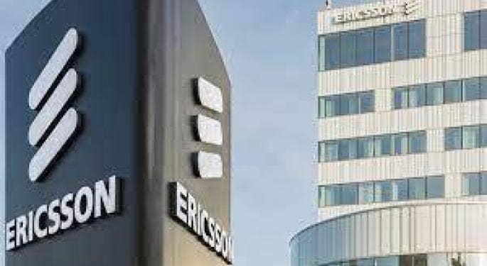 Las acciones de Ericsson retroceden hoy