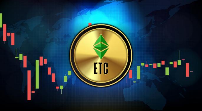 Here's How Much You'd Have If You Invest $100 In Ethereum Classic Today And It Surges Back To All-Time High