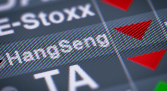 Tech e auto elettriche in forte calo sull’indice Hang Seng