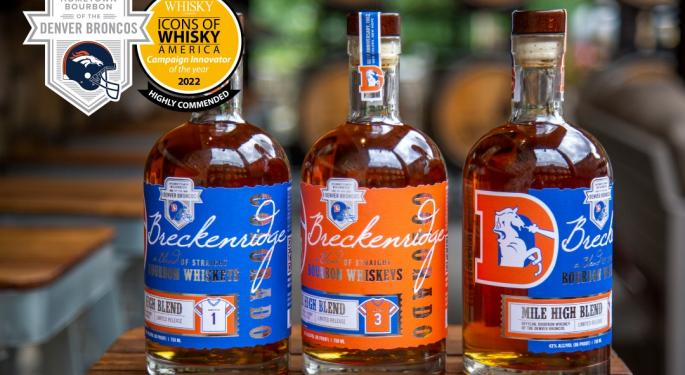 Tilray's Breckenridge Distillery And Denver Broncos Release Limited-Edition Mile High Bourbon Blends